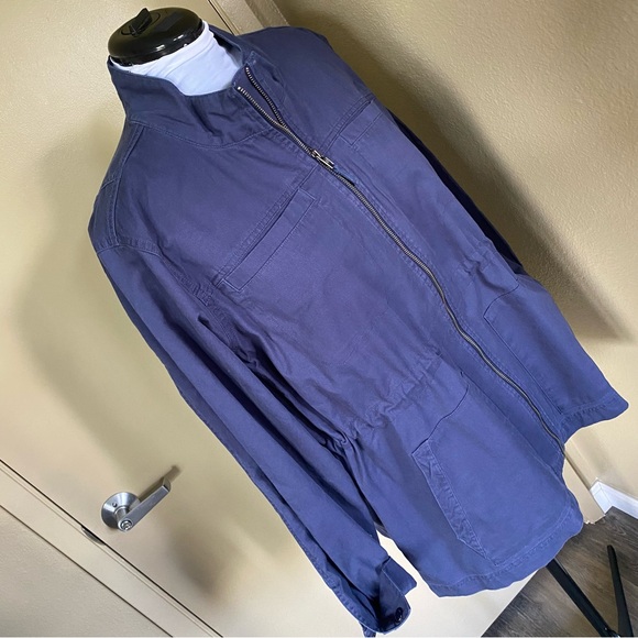 NWT GAP XXL Navy Blue Field Jacket - Picture 6 of 16